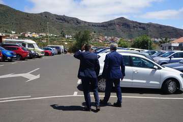 El vicepresidente del Gobierno de Canarias visita el municipio de Valsequillo/Acfi Press.